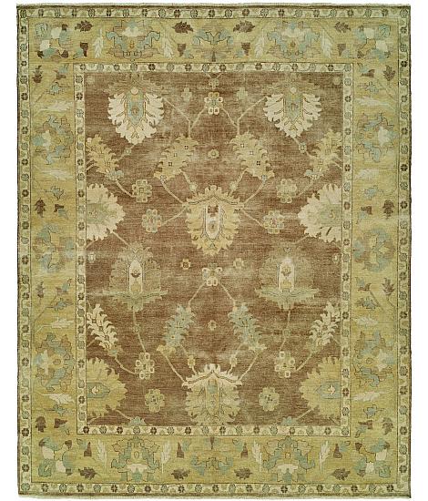 Ottoman  117 Brown - Gold
